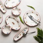 Picture of Porser Rustik Grace Fulya 14 Parça Kahvaltı Takımı